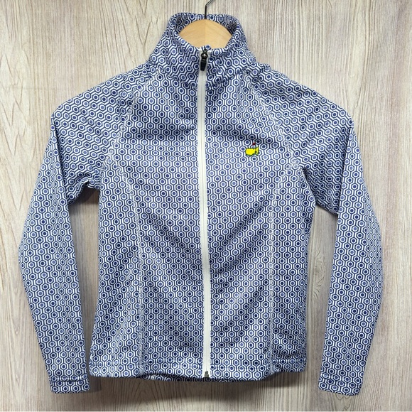 Magnolia Lane Tech Masters Augusta National Geometric Full Zip Jacket - XS (NWT) - Picture 1 of 9